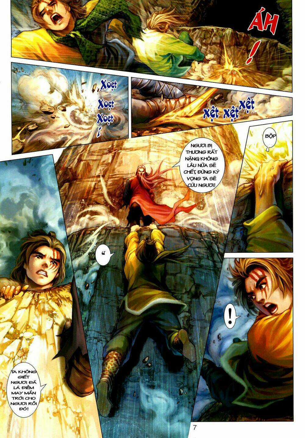 Thần Chưởng Long Kiếm Phi Chapter 2 trang 6
