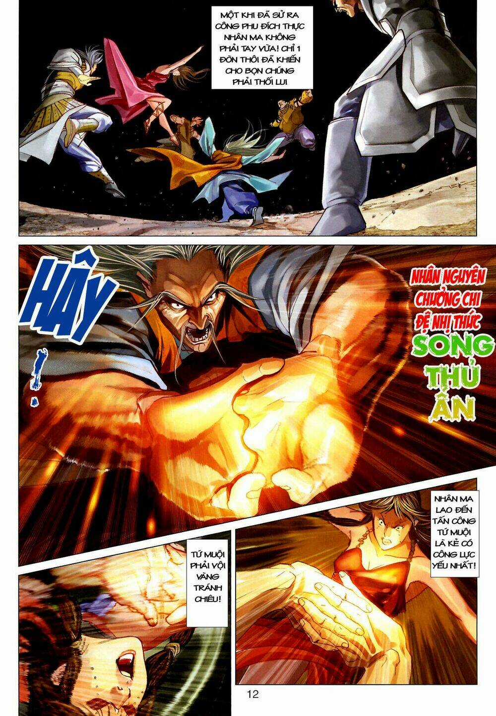 Thần Chưởng Long Kiếm Phi Chapter 20 trang 10