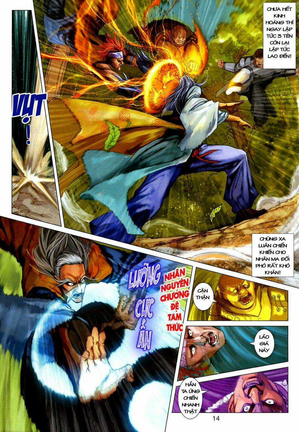 Thần Chưởng Long Kiếm Phi Chapter 20 trang 12