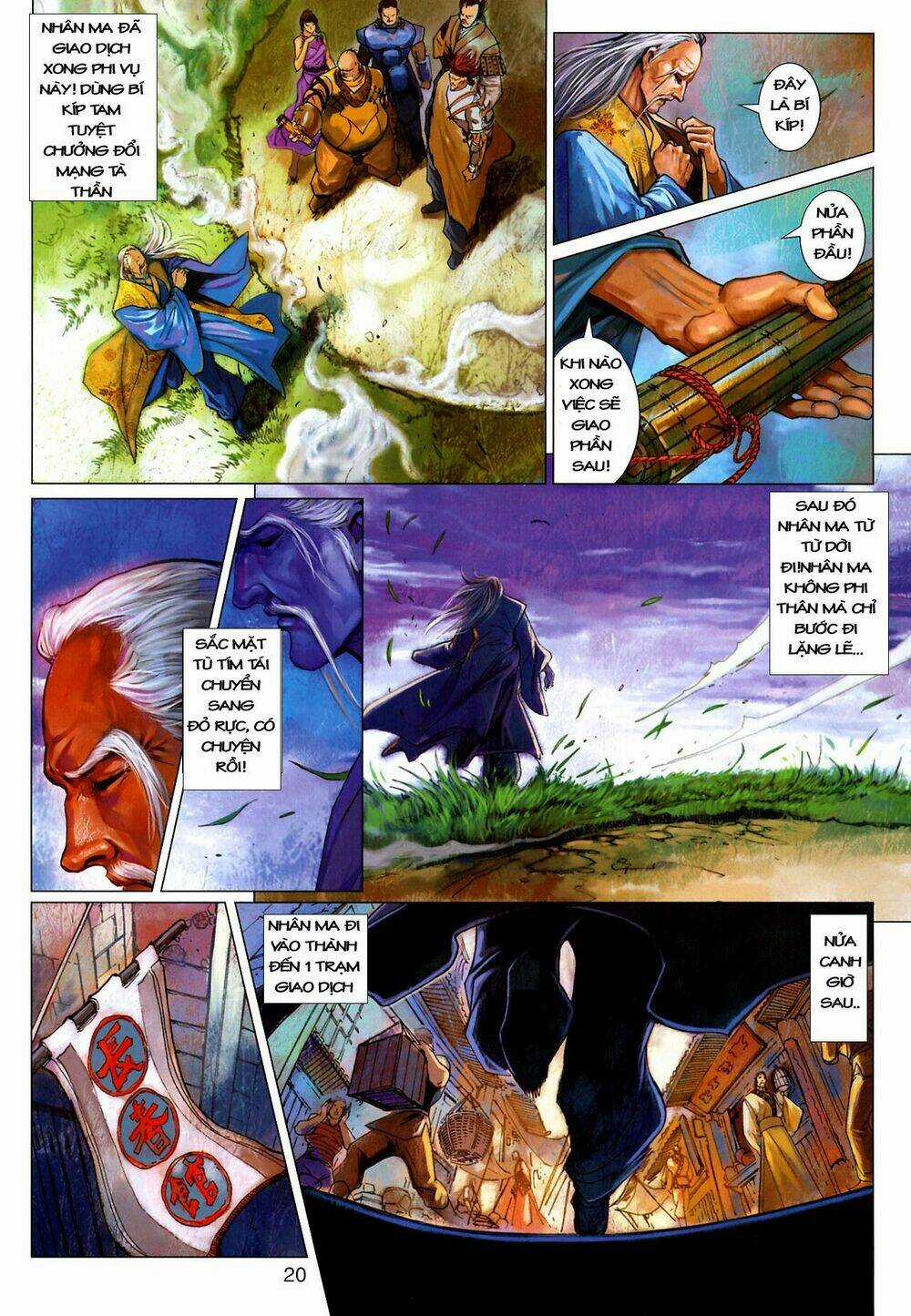 Thần Chưởng Long Kiếm Phi Chapter 20 trang 18