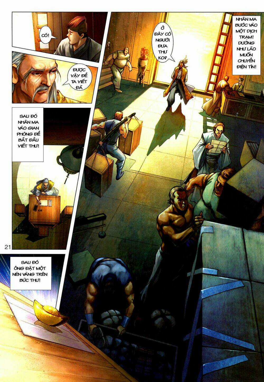 Thần Chưởng Long Kiếm Phi Chapter 20 trang 19