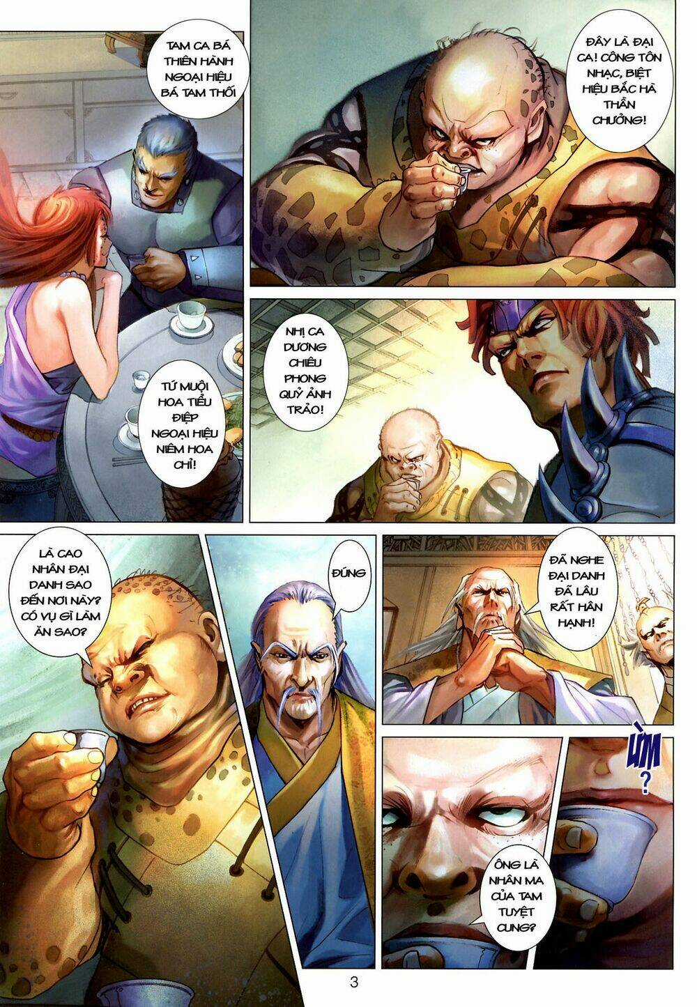 Thần Chưởng Long Kiếm Phi Chapter 20 trang 2