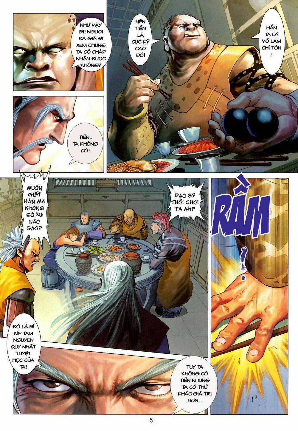 Thần Chưởng Long Kiếm Phi Chapter 20 trang 3