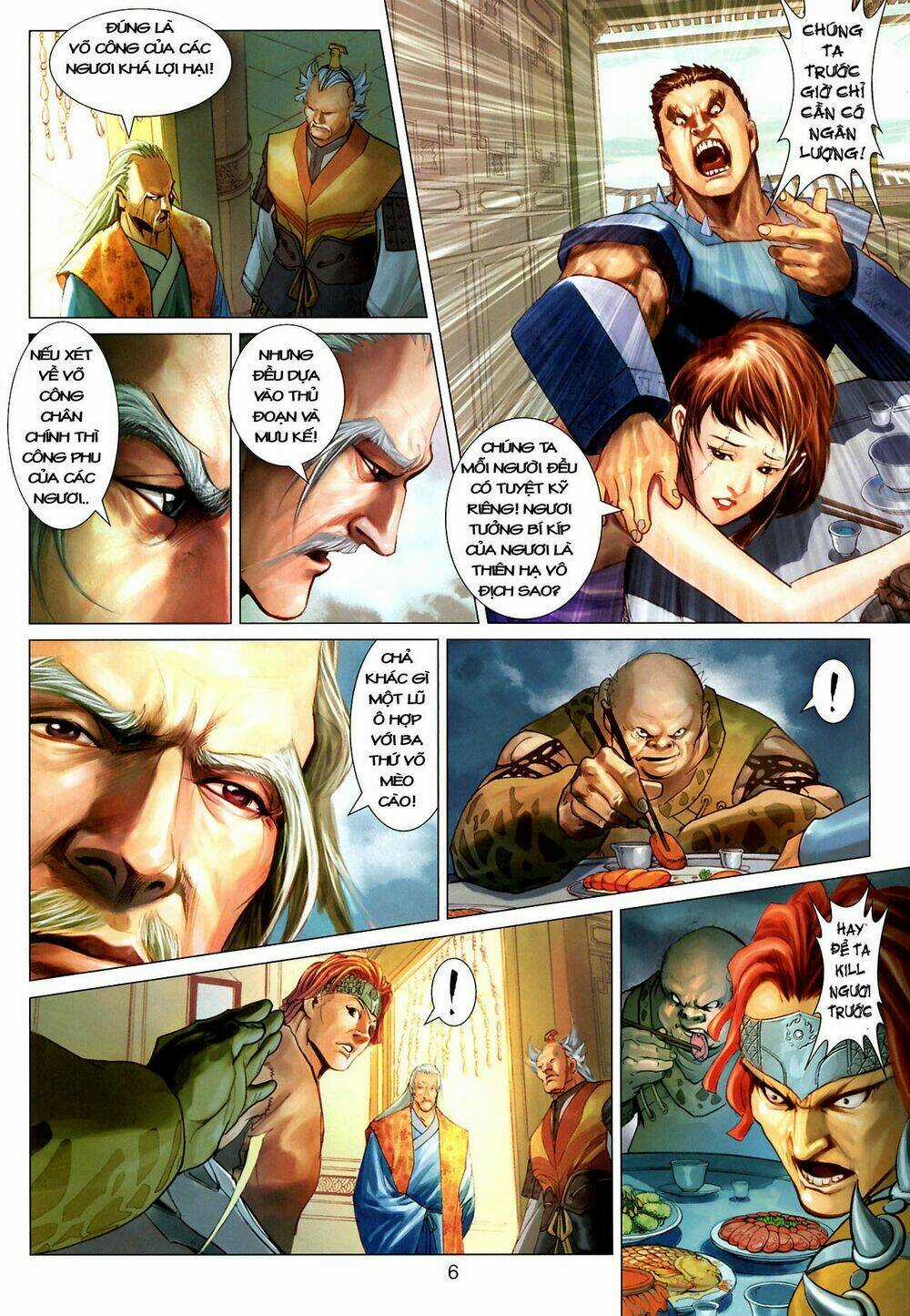 Thần Chưởng Long Kiếm Phi Chapter 20 trang 4