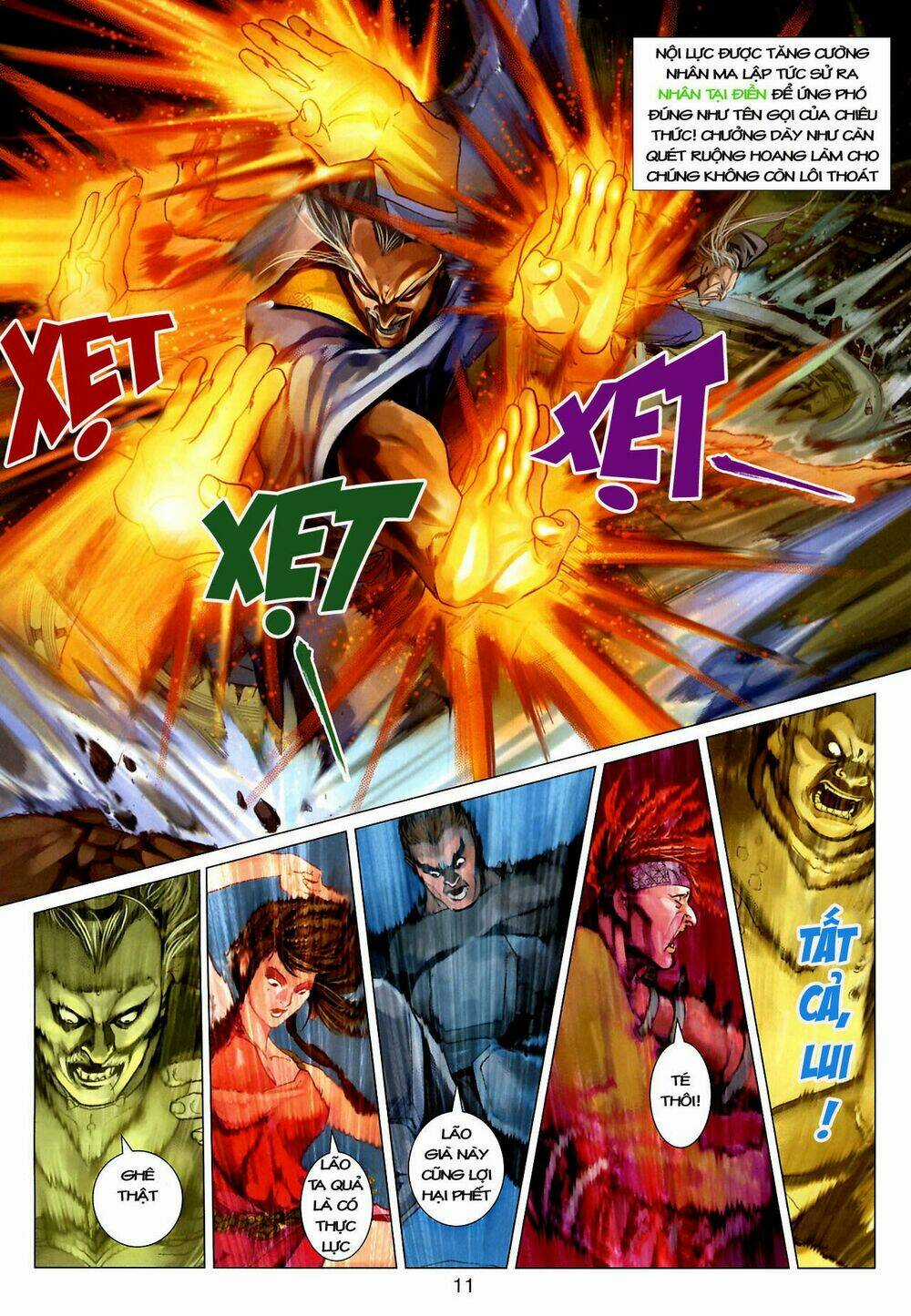 Thần Chưởng Long Kiếm Phi Chapter 20 trang 9