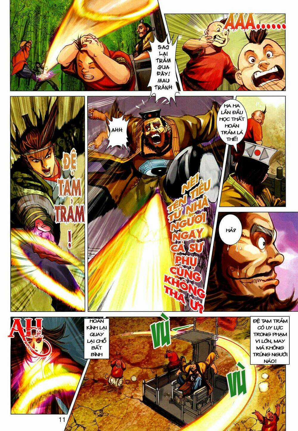 Thần Chưởng Long Kiếm Phi Chapter 21 trang 10