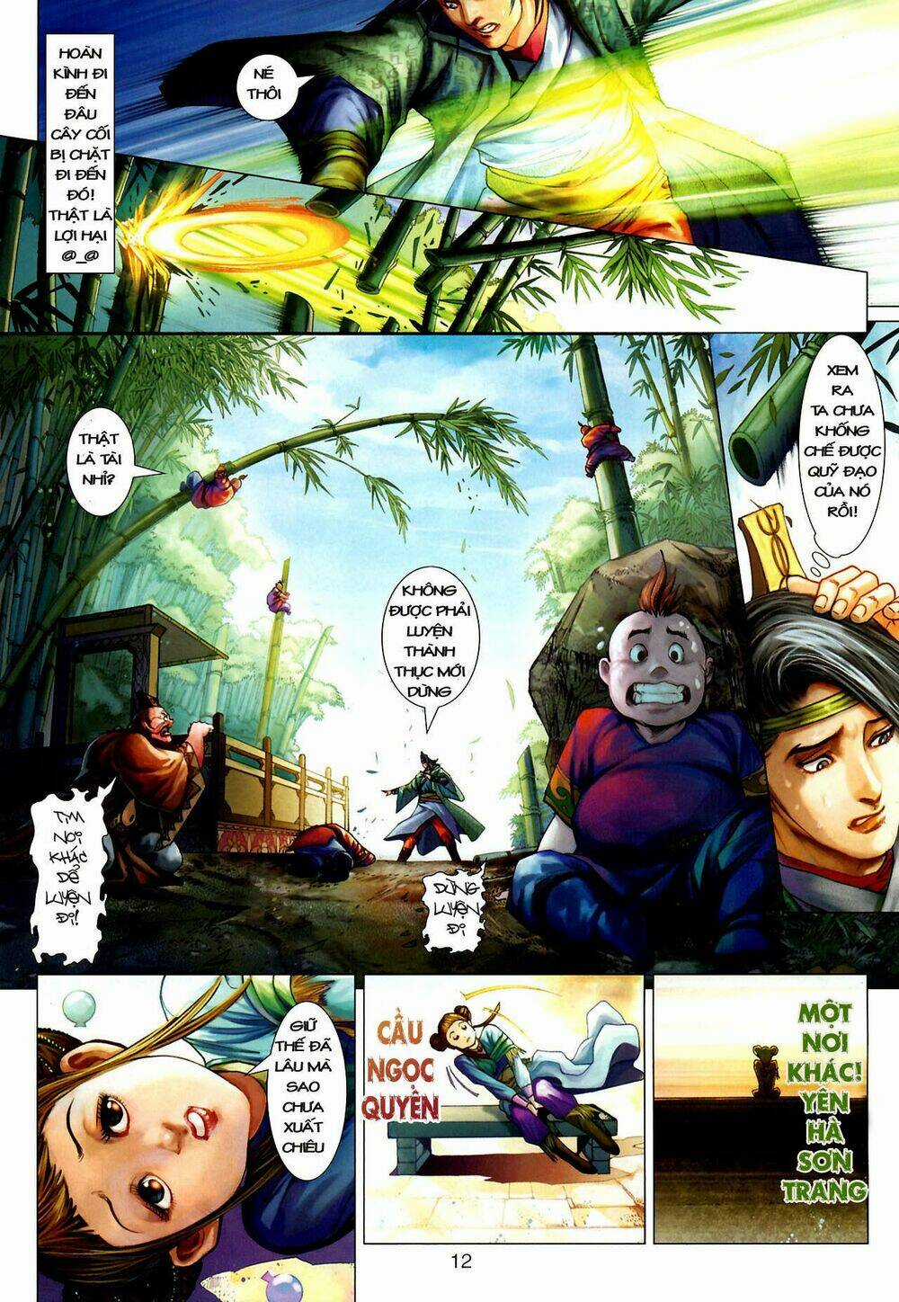 Thần Chưởng Long Kiếm Phi Chapter 21 trang 11