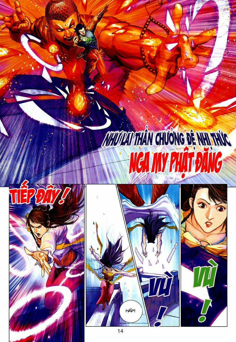 Thần Chưởng Long Kiếm Phi Chapter 21 trang 13