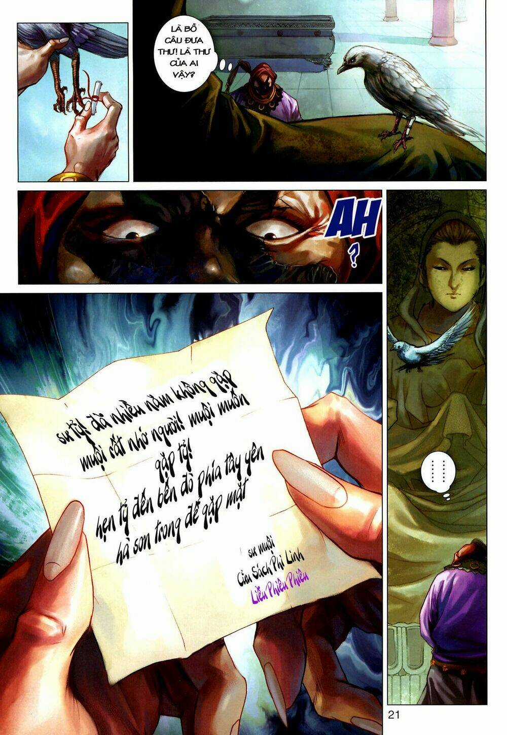 Thần Chưởng Long Kiếm Phi Chapter 21 trang 20