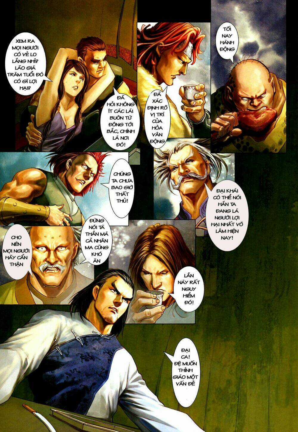 Thần Chưởng Long Kiếm Phi Chapter 21 trang 22