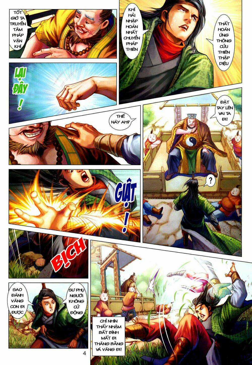 Thần Chưởng Long Kiếm Phi Chapter 21 trang 3