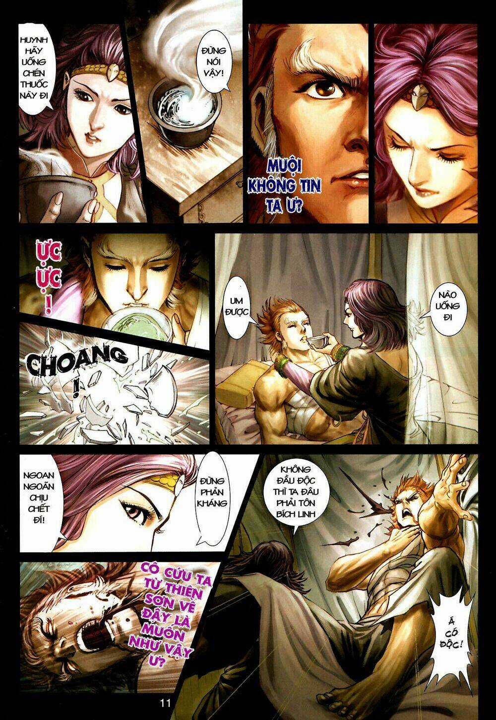 Thần Chưởng Long Kiếm Phi Chapter 22 trang 10