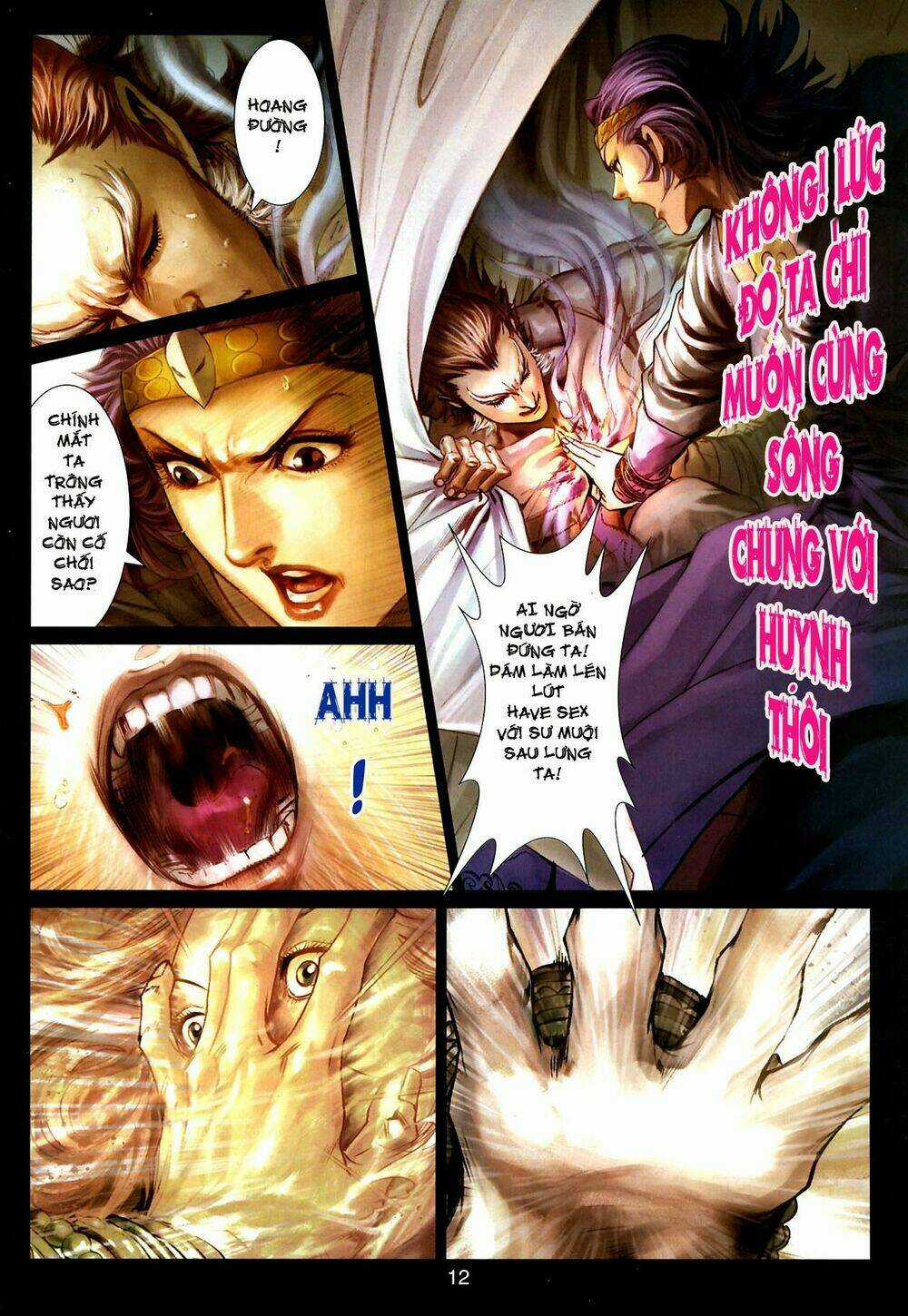 Thần Chưởng Long Kiếm Phi Chapter 22 trang 11