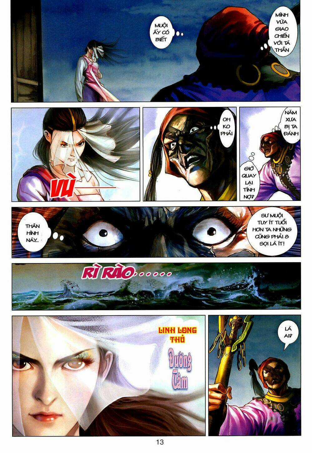 Thần Chưởng Long Kiếm Phi Chapter 22 trang 12