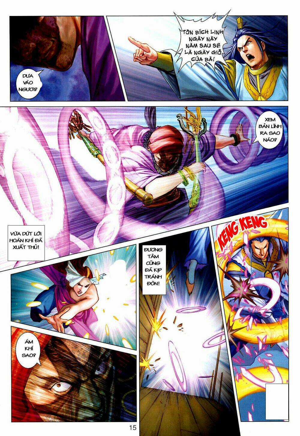 Thần Chưởng Long Kiếm Phi Chapter 22 trang 14