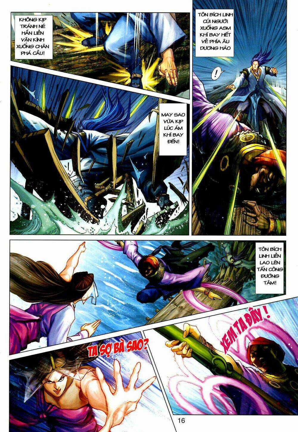 Thần Chưởng Long Kiếm Phi Chapter 22 trang 15