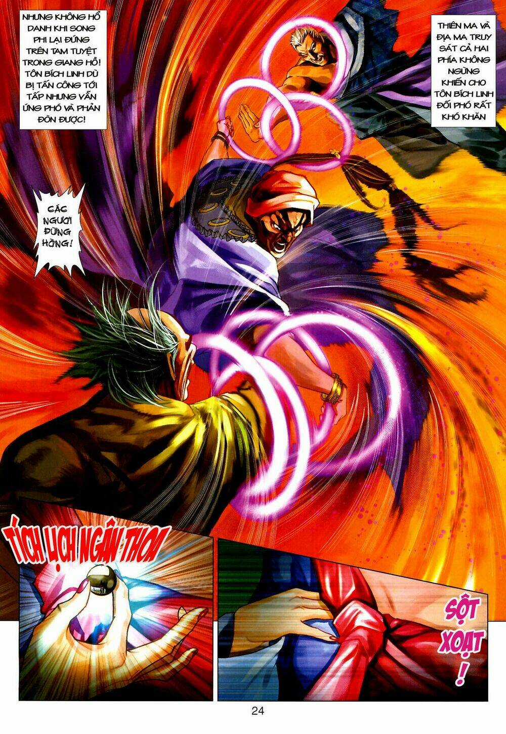 Thần Chưởng Long Kiếm Phi Chapter 22 trang 22