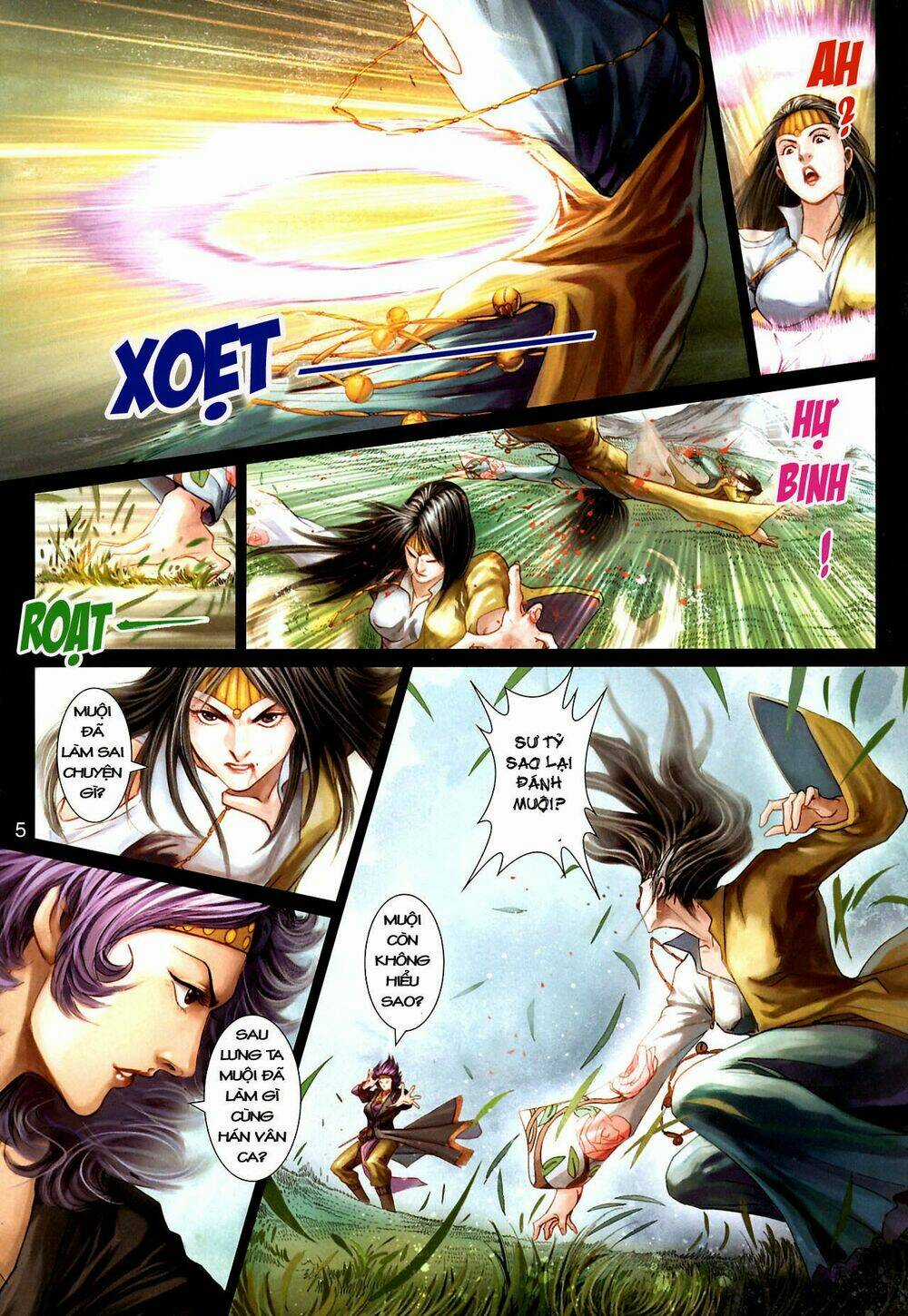 Thần Chưởng Long Kiếm Phi Chapter 22 trang 4