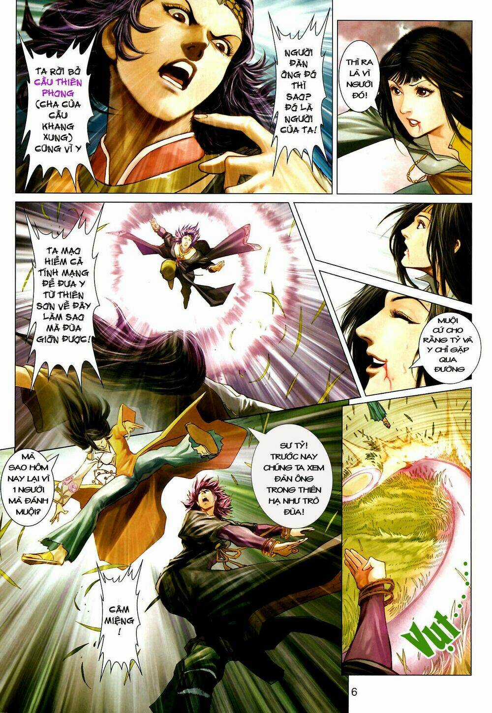 Thần Chưởng Long Kiếm Phi Chapter 22 trang 5