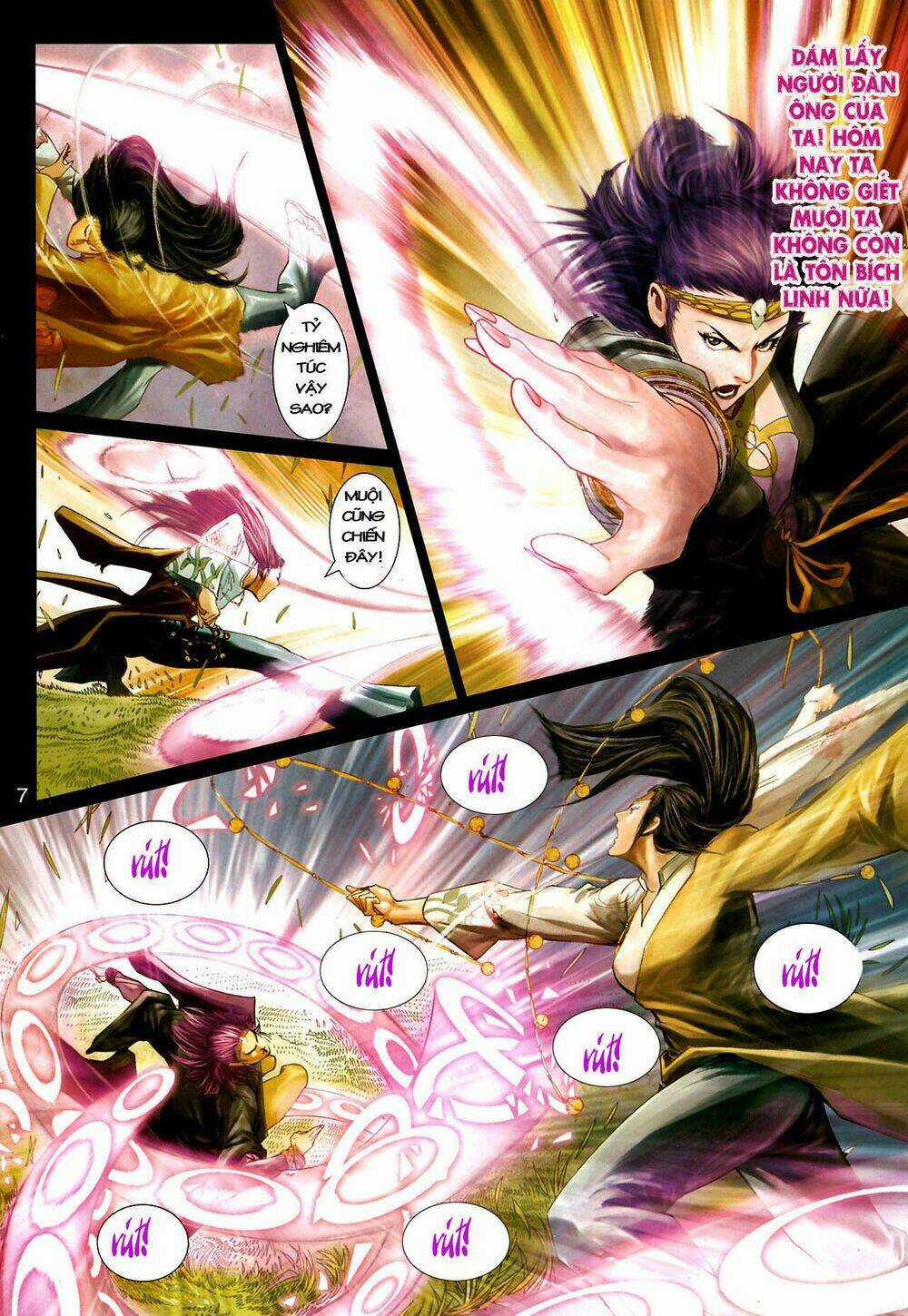 Thần Chưởng Long Kiếm Phi Chapter 22 trang 6