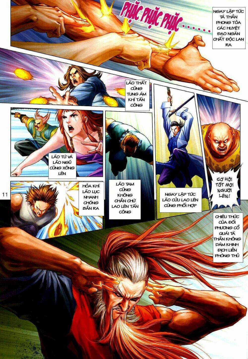 Thần Chưởng Long Kiếm Phi Chapter 23 trang 10