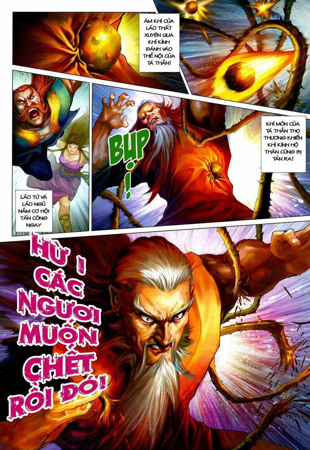 Thần Chưởng Long Kiếm Phi Chapter 23 trang 12