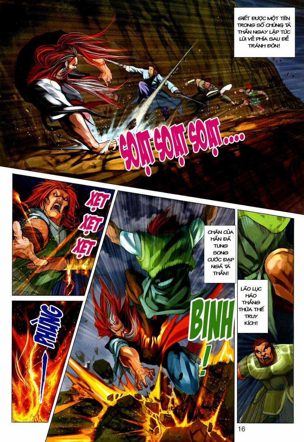 Thần Chưởng Long Kiếm Phi Chapter 23 trang 14