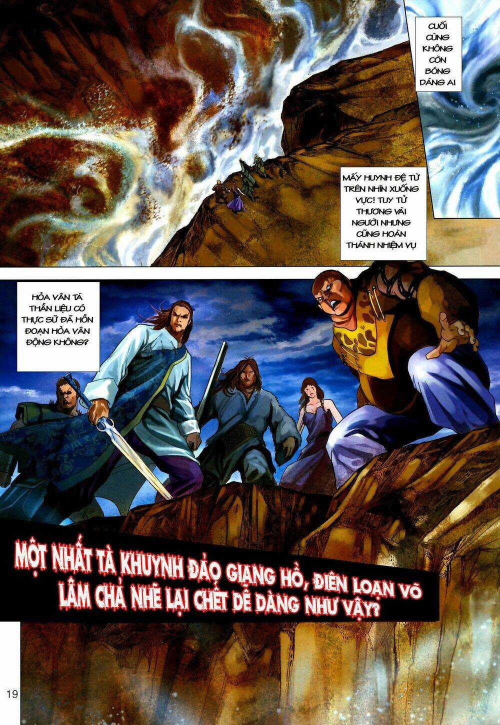 Thần Chưởng Long Kiếm Phi Chapter 23 trang 17