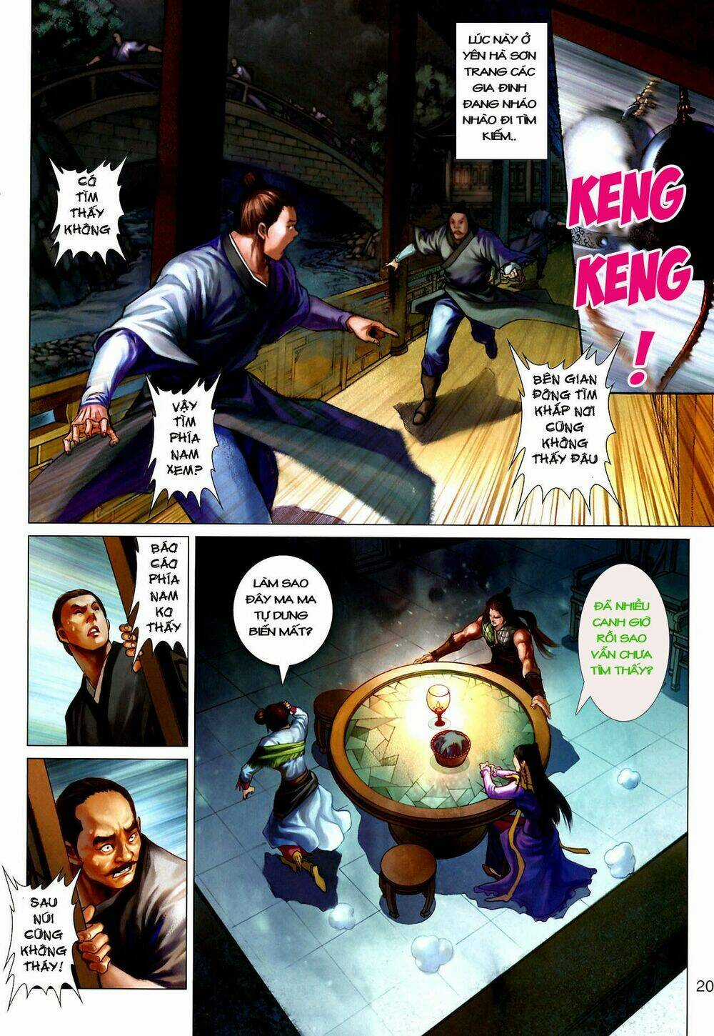Thần Chưởng Long Kiếm Phi Chapter 23 trang 18