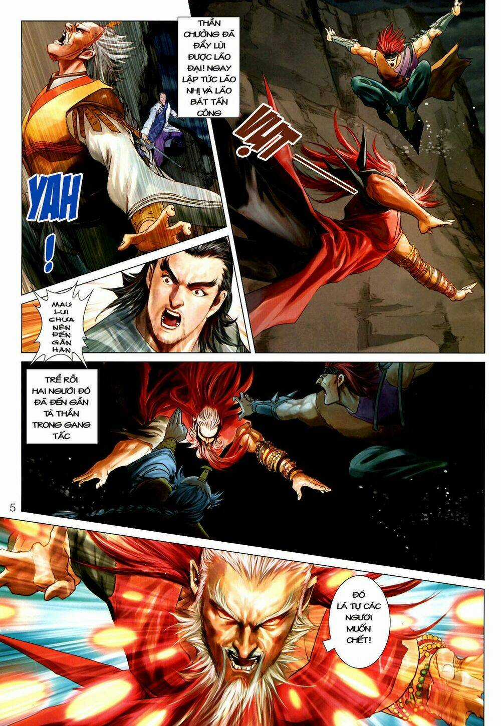 Thần Chưởng Long Kiếm Phi Chapter 23 trang 4