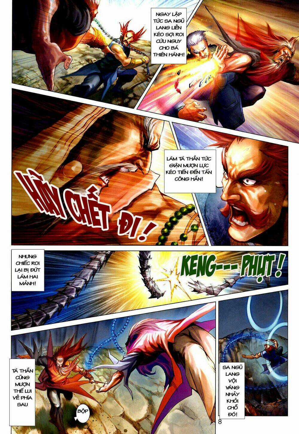 Thần Chưởng Long Kiếm Phi Chapter 23 trang 7