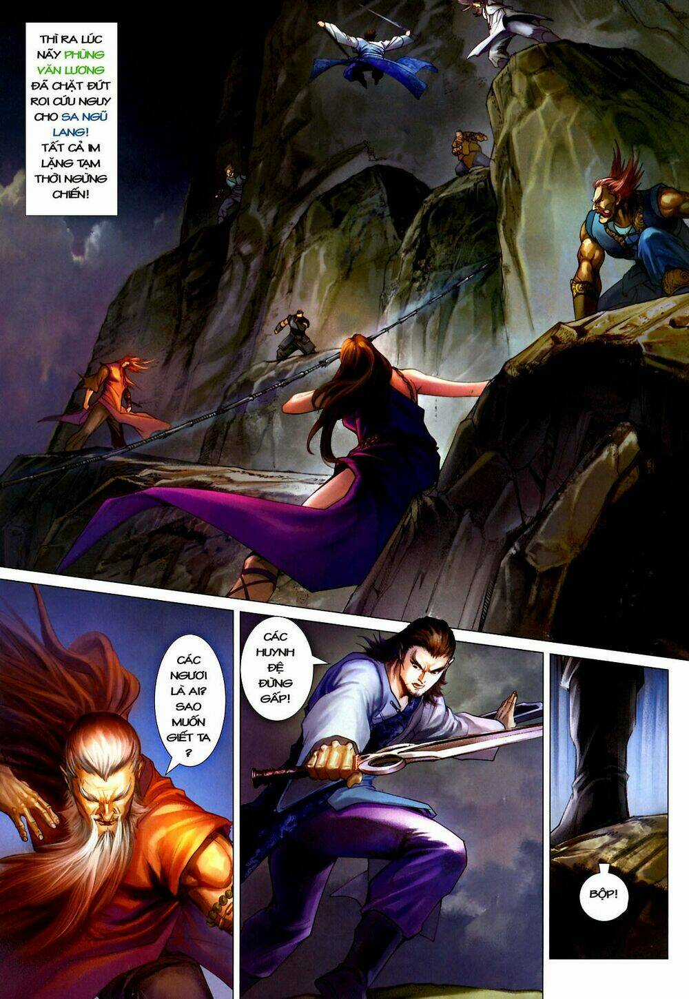 Thần Chưởng Long Kiếm Phi Chapter 23 trang 8