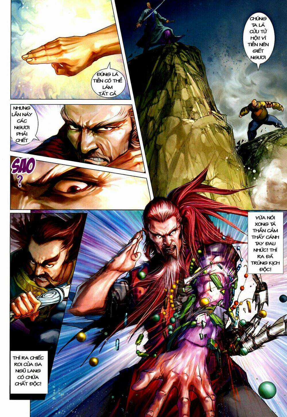 Thần Chưởng Long Kiếm Phi Chapter 23 trang 9