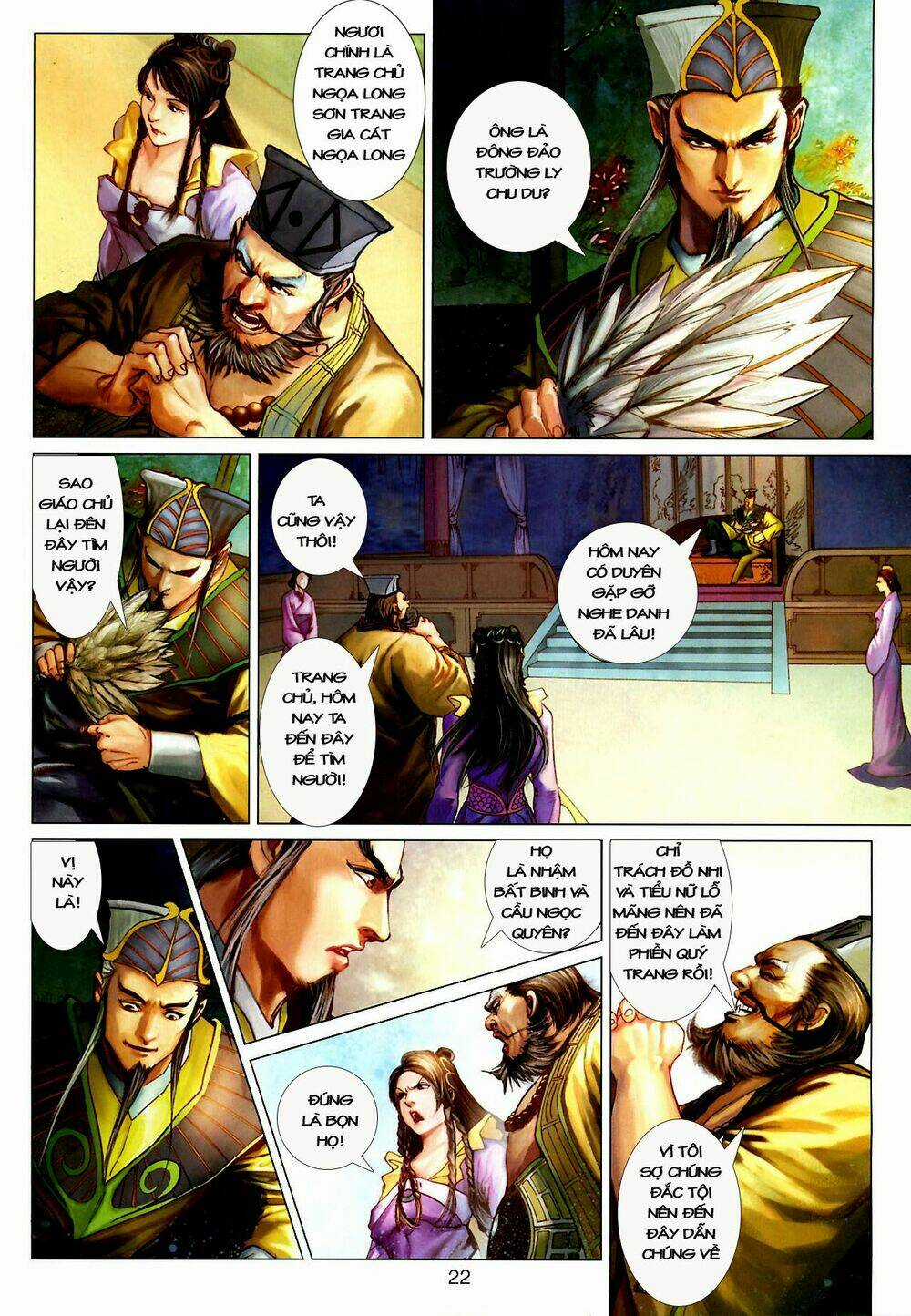 Thần Chưởng Long Kiếm Phi Chapter 28 trang 19