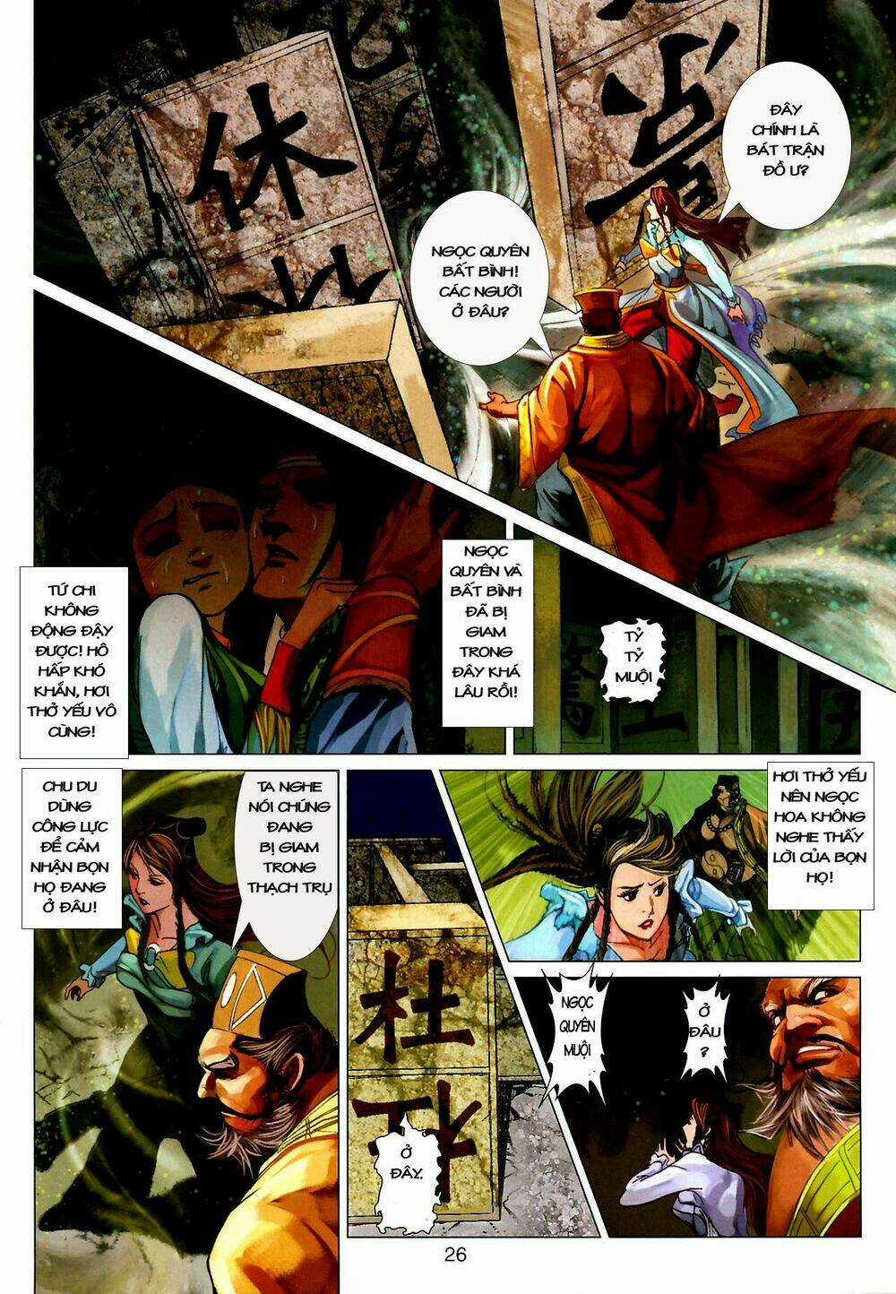 Thần Chưởng Long Kiếm Phi Chapter 28 trang 23