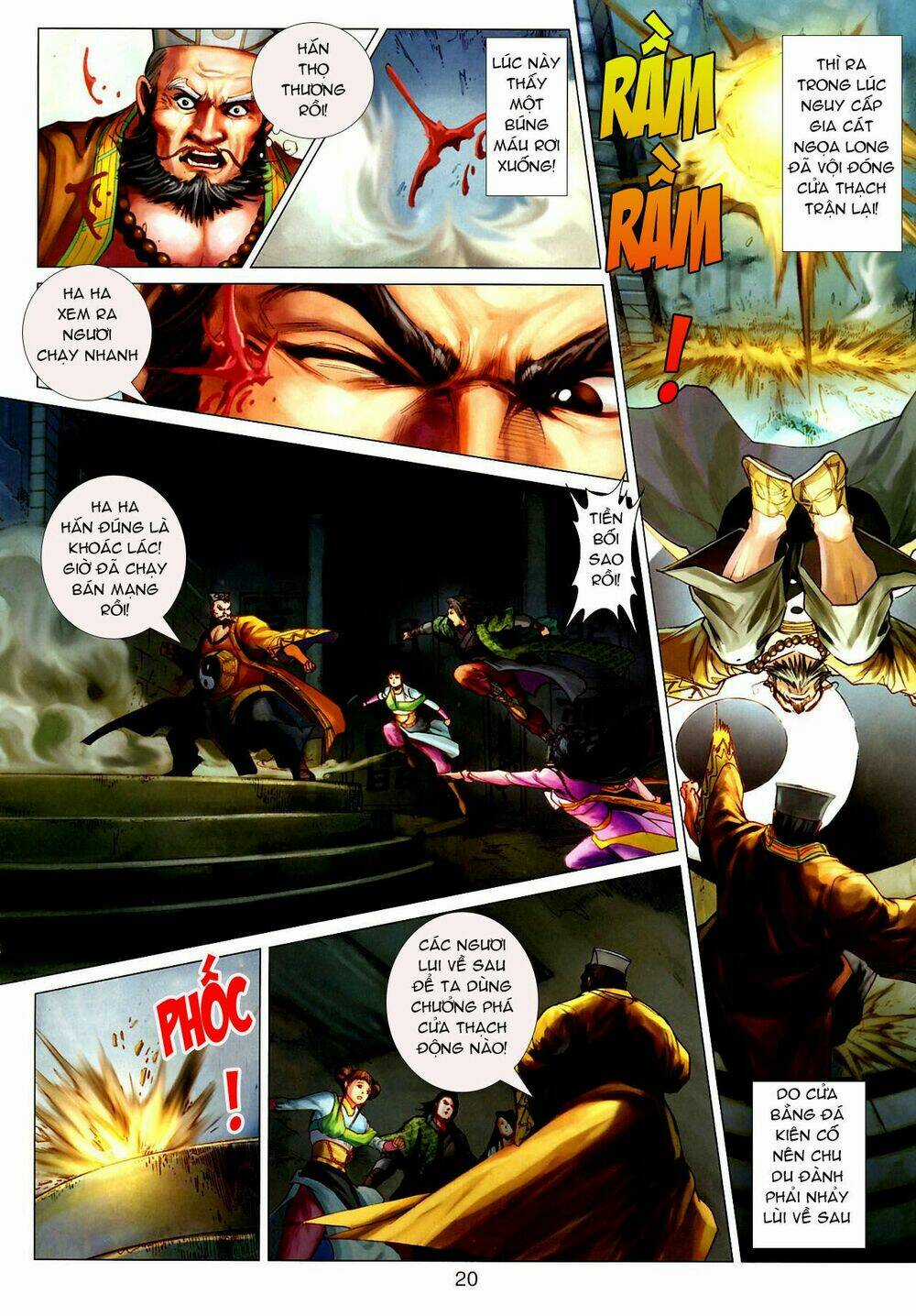 Thần Chưởng Long Kiếm Phi Chapter 29 trang 18