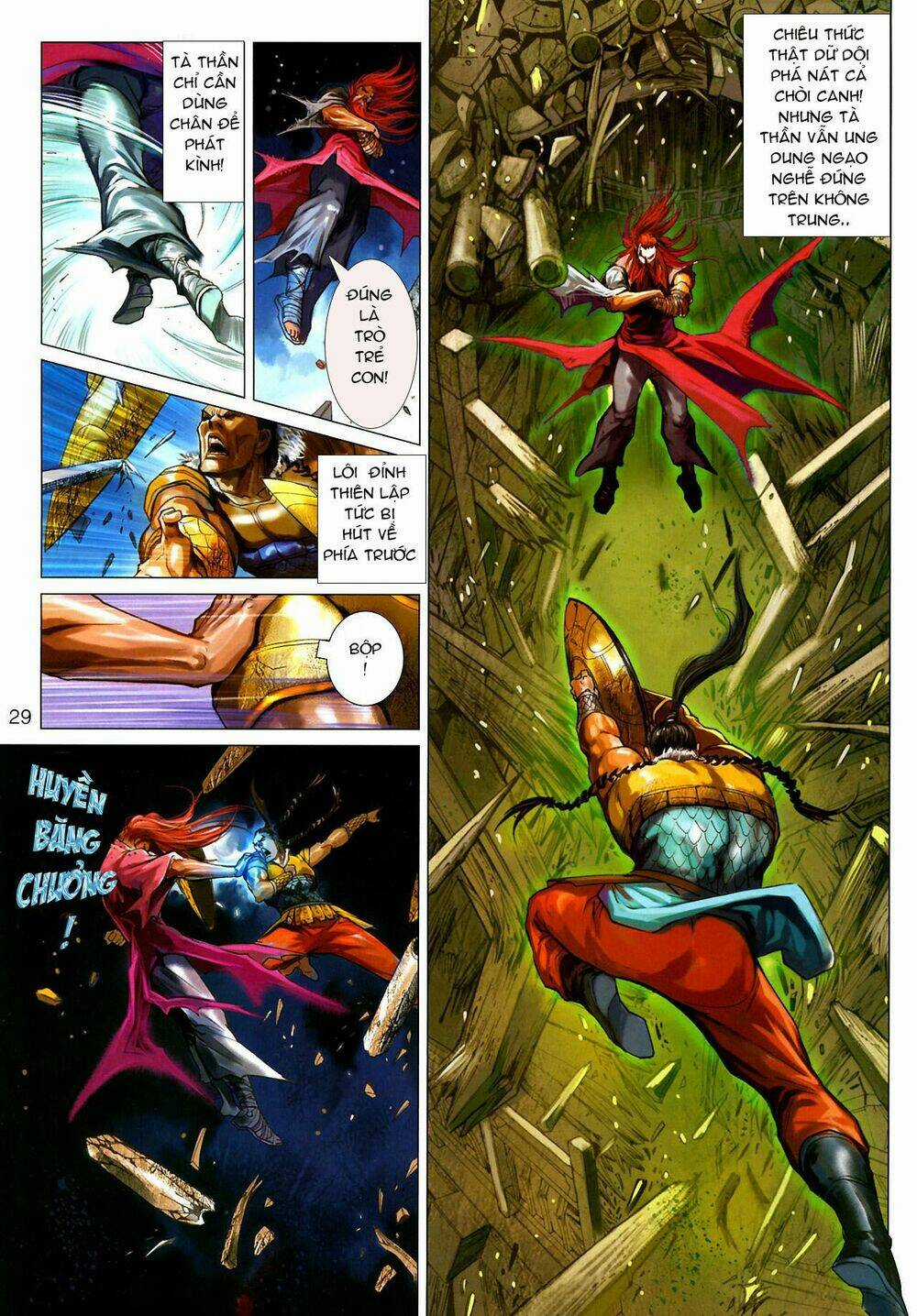 Thần Chưởng Long Kiếm Phi Chapter 29 trang 27