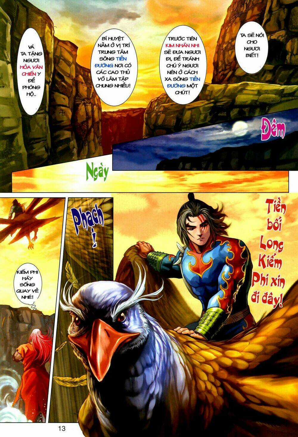 Thần Chưởng Long Kiếm Phi Chapter 3 trang 12