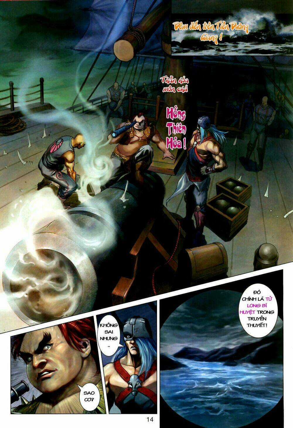 Thần Chưởng Long Kiếm Phi Chapter 3 trang 13