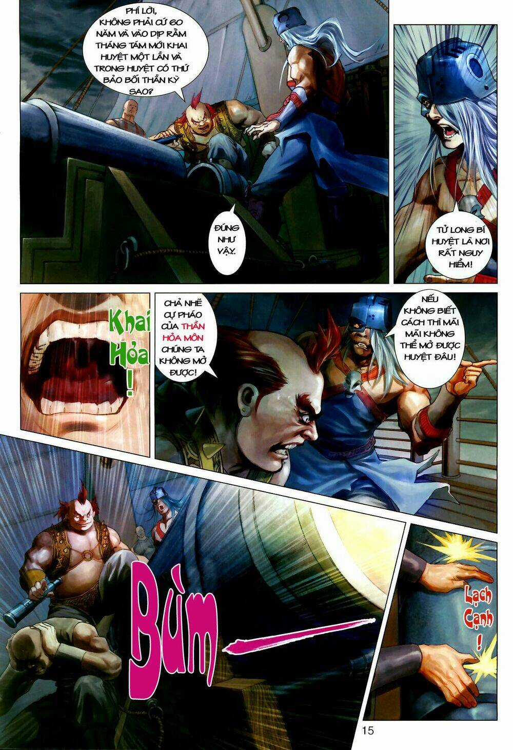 Thần Chưởng Long Kiếm Phi Chapter 3 trang 14