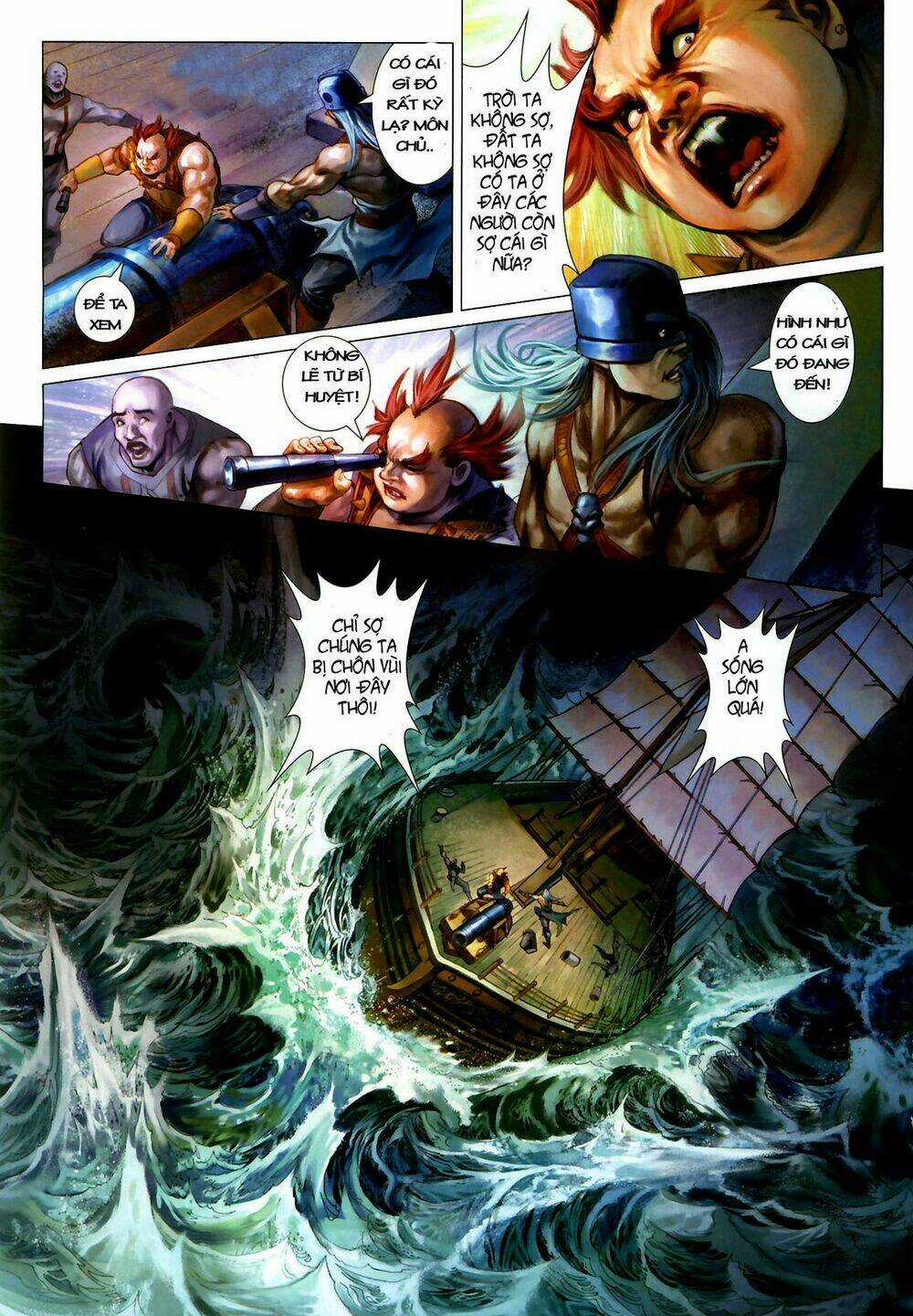 Thần Chưởng Long Kiếm Phi Chapter 3 trang 17