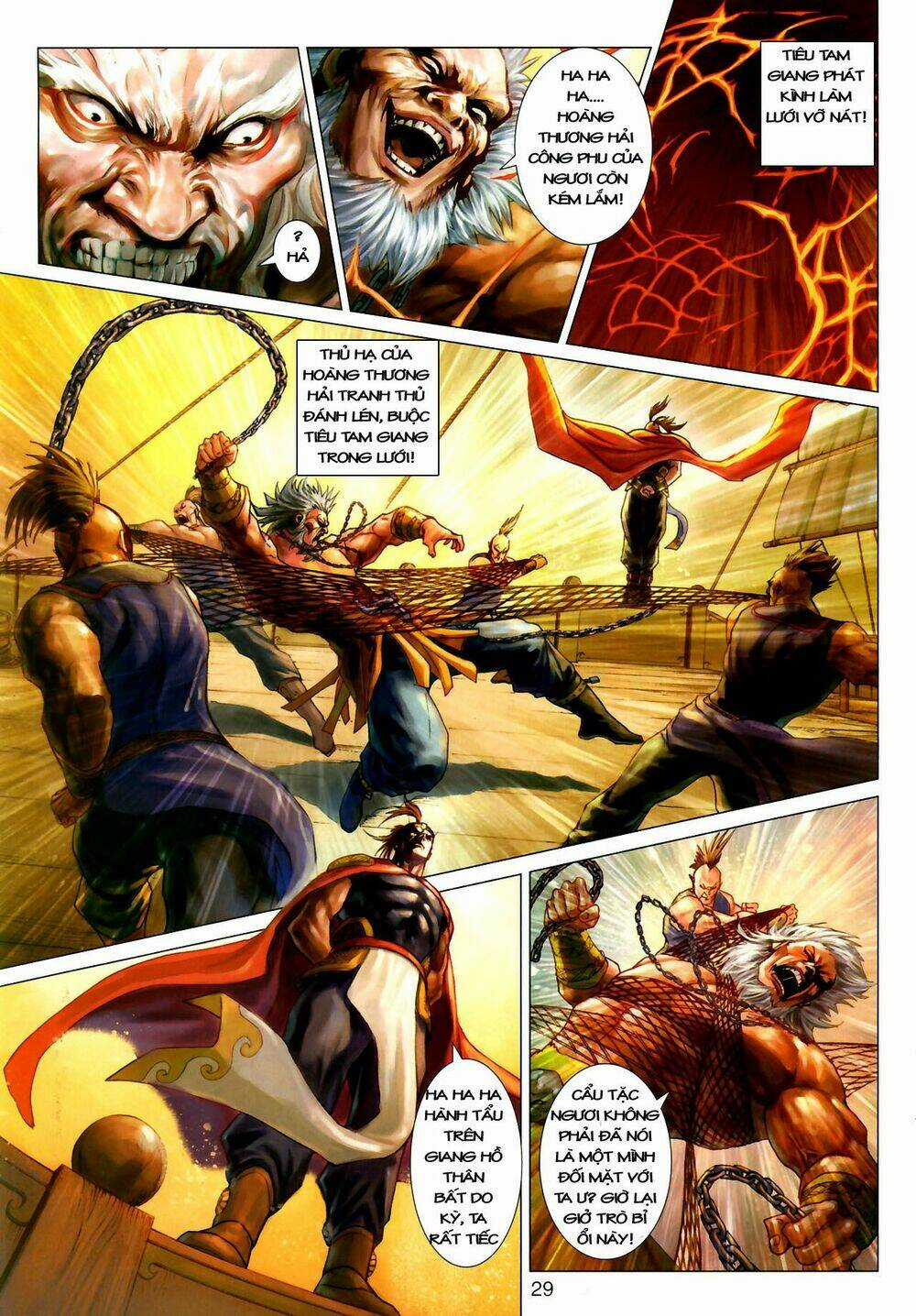 Thần Chưởng Long Kiếm Phi Chapter 3 trang 27