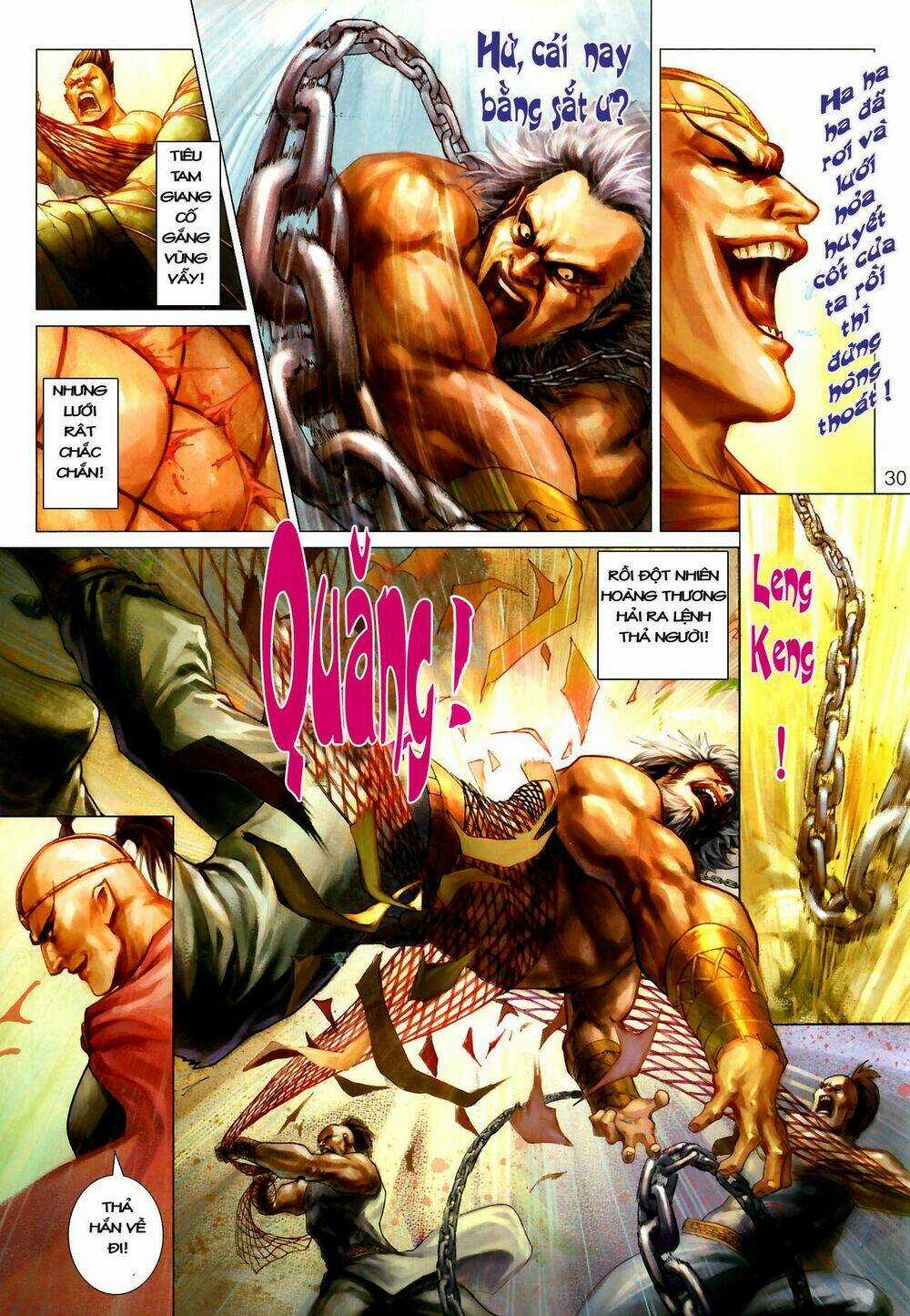 Thần Chưởng Long Kiếm Phi Chapter 3 trang 28