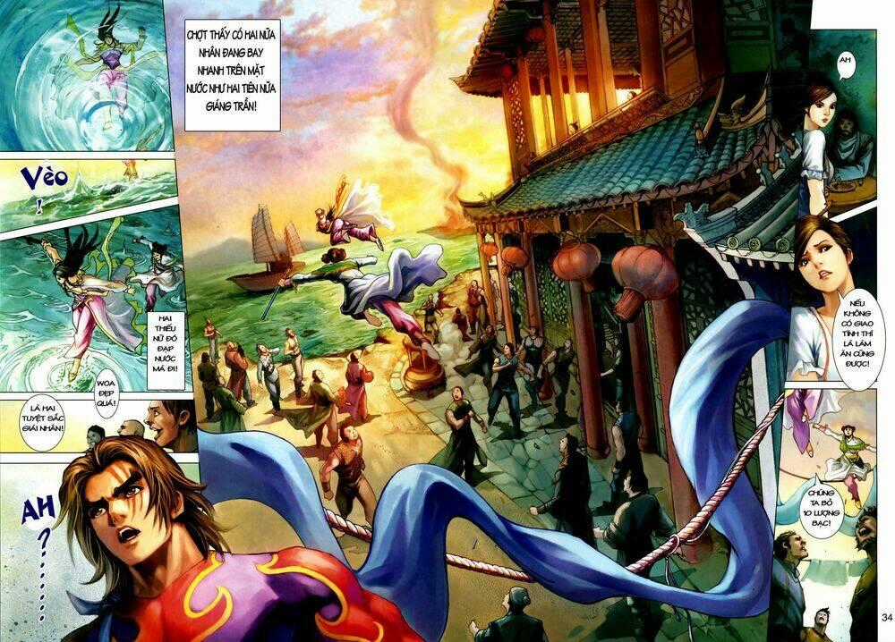 Thần Chưởng Long Kiếm Phi Chapter 3 trang 32