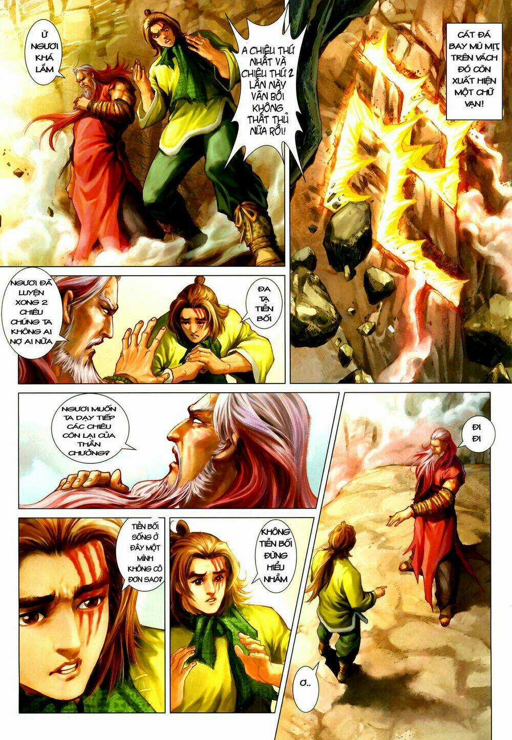 Thần Chưởng Long Kiếm Phi Chapter 3 trang 6