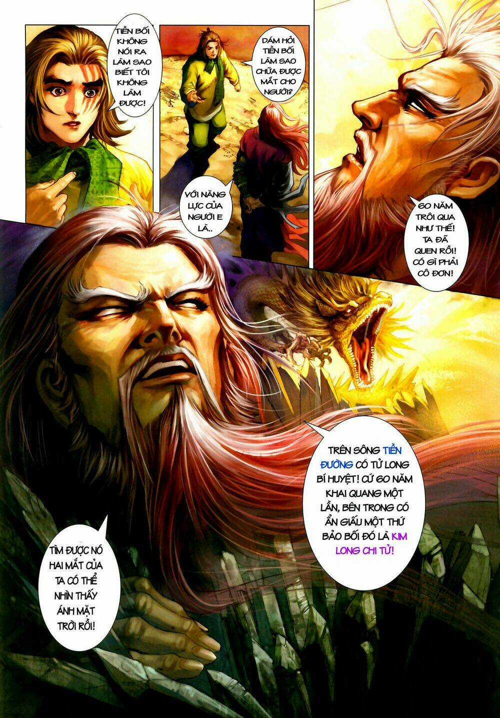 Thần Chưởng Long Kiếm Phi Chapter 3 trang 7