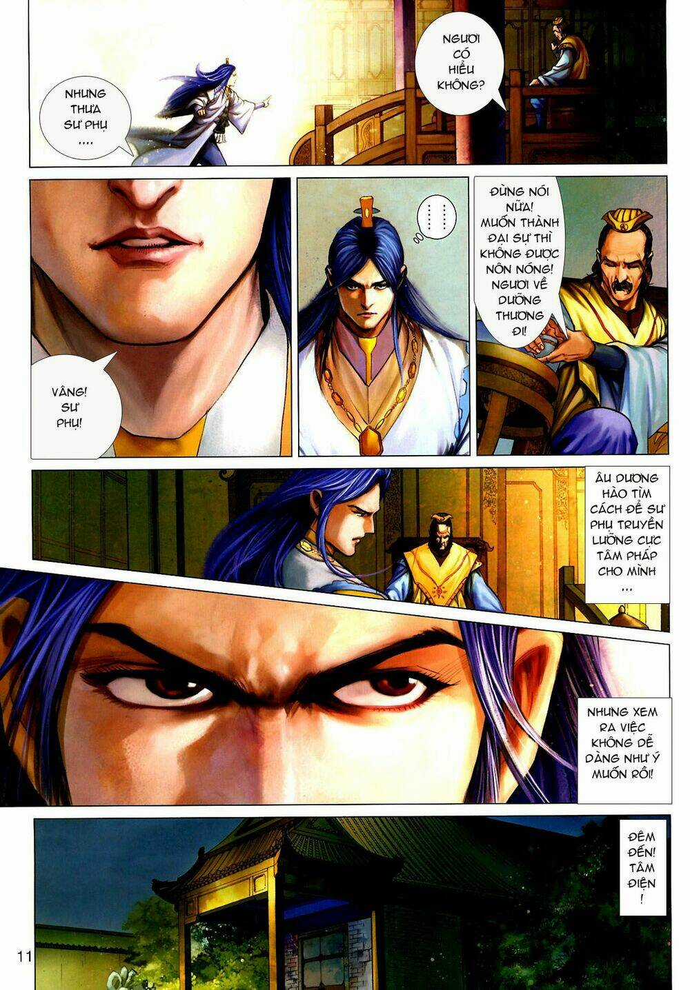 Thần Chưởng Long Kiếm Phi Chapter 30 trang 11