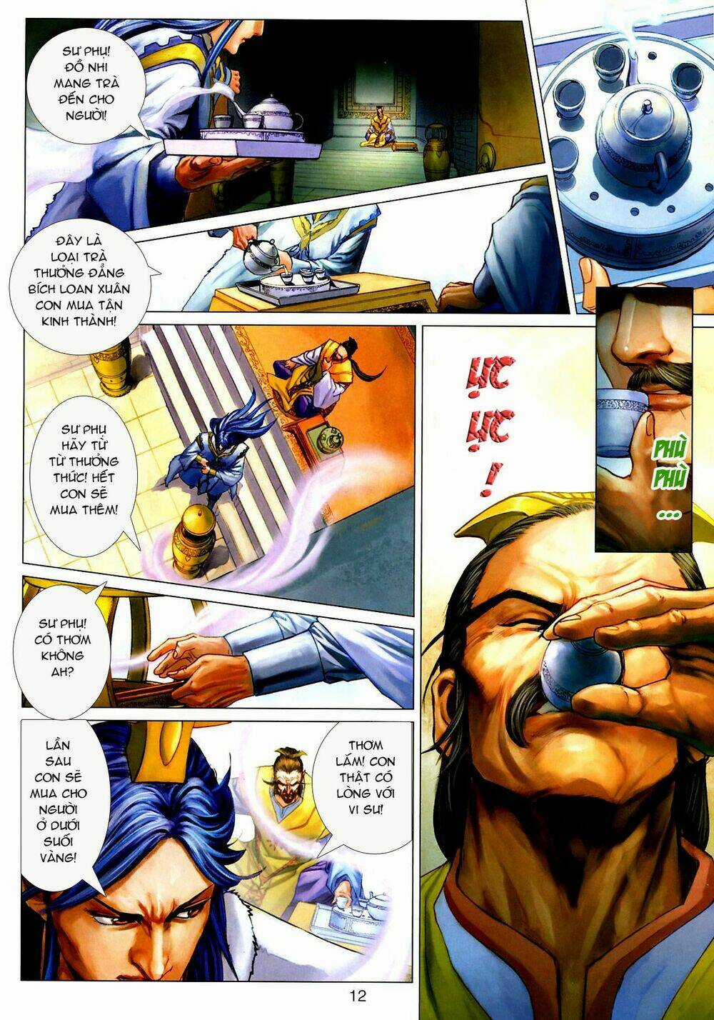 Thần Chưởng Long Kiếm Phi Chapter 30 trang 12