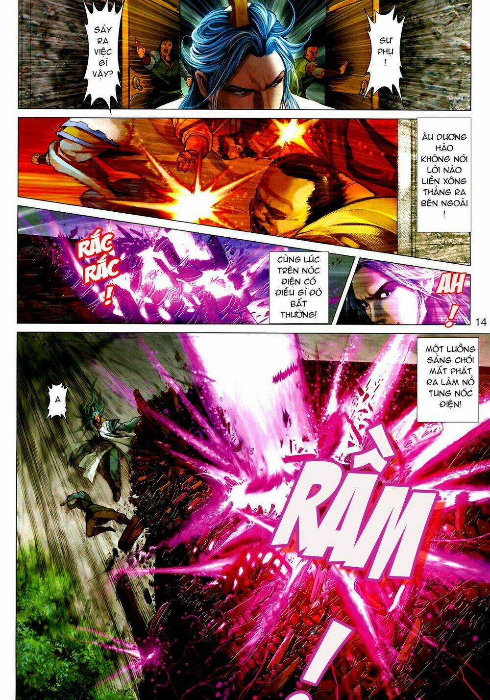 Thần Chưởng Long Kiếm Phi Chapter 30 trang 14