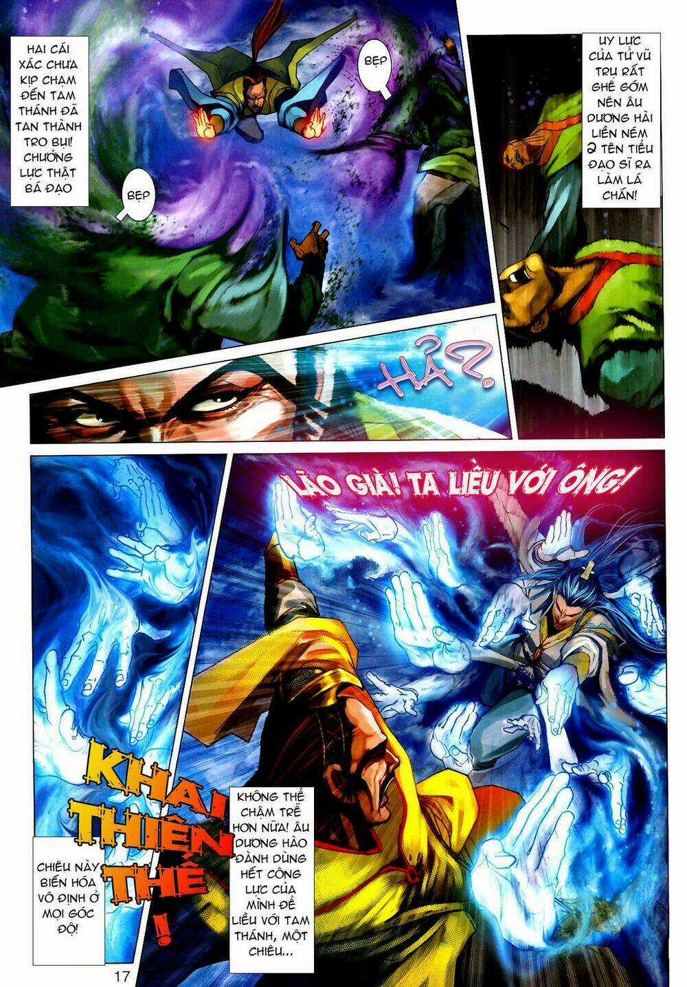 Thần Chưởng Long Kiếm Phi Chapter 30 trang 17